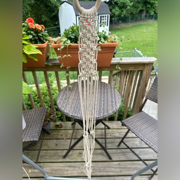 Macrame Plant Hanger. Handmade by me, made to order! - Picture 6 of 7